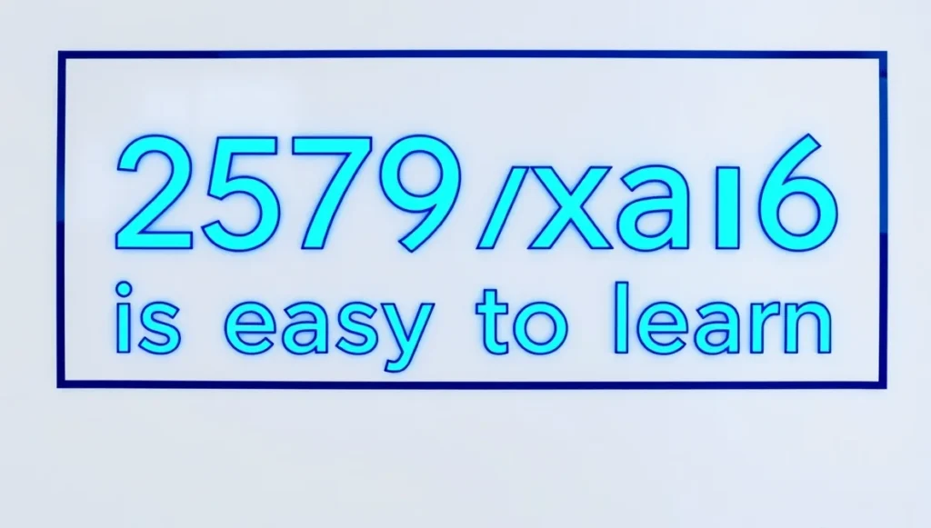 Is 2579xao6 Easy to Learn? Simple Beginner Guide